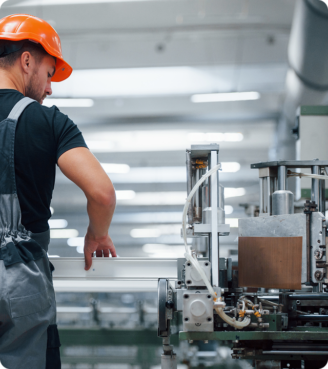 Работа с промышленным оборудованием